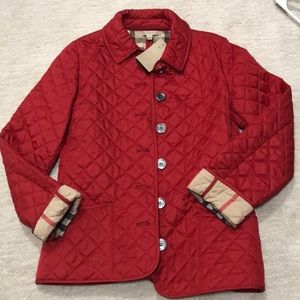 ***SOLD***Burberry Quilted Jacket
